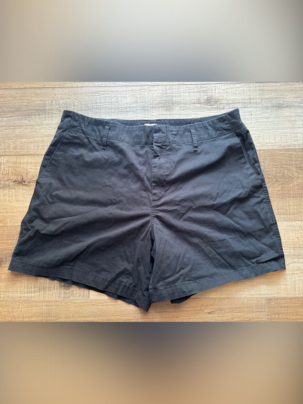 a new day Black Women's Flat-Front Shorts